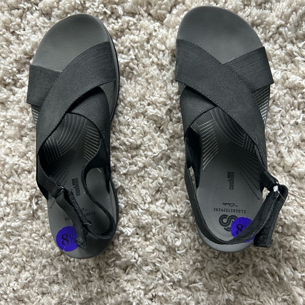 Women’s Cloudsteppers by Clarks sandals.